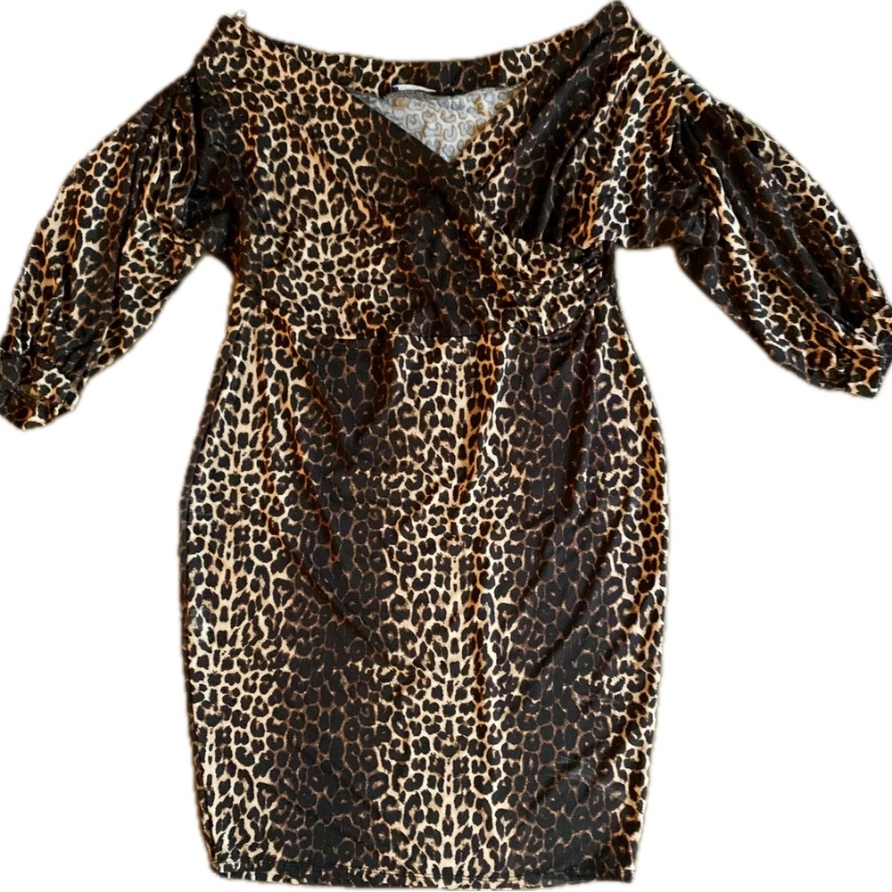 🐾🔥 Unleash Your Inner Diva! Fashion Nova Leopard Print Dress 🔥🐾